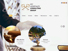 Tablet Screenshot of keyhospitalitygroup.com